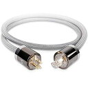 【中古】【輸入品・未使用】SKW EnthusiastデュアルBraied Hi - Fi電源コードオーディオライン24?Kゴールドメッキ3ピンhi-end電源...