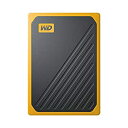 【中古】【輸入品・未使用】ウエスタンデジタル WD ポータブルSSD 1TB USB3.0 イエロー My Passport Go 外付け / 3年保証 【PS...
