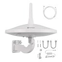 【中古】【輸入品・未使用】アップグレード版 - ANTOP AT-415B 720° UFO デュアル全方向性アウトドアHDTVアンテナ 専用スマートパスアンプ...