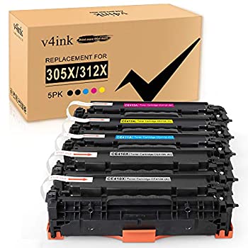 šۡ͢ʡ̤ѡV4INK 5ѥå ȥʡȥå HP 305X CE410X 305A CE410A CE411A CE412A CE413A ̥ȥʡHP Pro 400 MFP M475dn M475dw M451nw M4