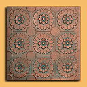 【中古】【輸入品・未使用】アンティーク天井Inc???Odessa Copper Patina???Styrofoam天井タイル(パッケージ10のタイル)