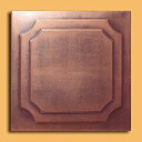 【中古】【輸入品・未使用】アンティーク天井Inc???ヤルタ銅ブラウン???Styrofoam天井タイル(パッケージ10のタイル)