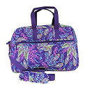【中古】【輸入品・未使用】Vera Bradley レディース Grand Traveler, Batik Leaves 2018