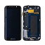 šۡ͢ʡ̤ѡswark LCDǥץ쥤 Samsung Galaxy S6 Edge G925S G925V G925i G925F å꡼ǥץ쥤 ե졼+ġդ (֥å)