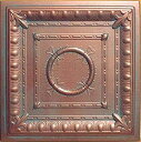 【中古】【輸入品・未使用】アンティーク天井Inc???Ancona Copper Patina???Styrofoam天井タイル(パッケージ10のタイル)