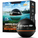 【中古】【輸入品・未使用】Deeper スマートソナー PRO+ - GPS ポータブル ワイヤレス Wi-Fi フィッシュファインダー 沿岸部およびアイスフィッシング用 2.55
