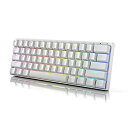 【中古】【輸入品・未使用】Durgod HK Venus RGB メカニカルゲームキーボード - 60%レイアウト - USB Type C - アルミニウムシ...