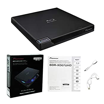 【中古】【輸入品・未使用】Pioneer BDR-XD07UHD ポータブル 6X ウルトラHD 4K ブルーレイバーナー 外付けドライブバンドル サイバーリンクソフトウェアダウンロードインス 【中古】【輸入品・未使用】Pioneer BDR-XD07UHD ポータブル 6X ウルトラHD 4K ブルーレイバーナー 外付けドライブバンドル サイバーリンクソフトウェアダウンロードインス