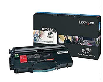 【中古】【輸入品・未使用】Original Lexmark 12035SA Black Toner Cartridge - Retail by Lexmark