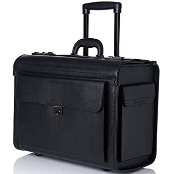 【中古】【輸入品・未使用】Alpine Swiss Rolling 17 Laptop Briefcase on Wheels Attache Lawyers Case Legal Size PC, Personal Computer by Computer PC Hardware