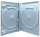 【中古】【輸入品・未使用】mediaxpoブランド200プレミアム標準ソリッドホワイト色ダブルDVD Cases ( 100?%新しいマテリアル)