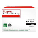 【中古】【輸入品・未使用】HP 90A用SUSTAINABLE EARTH Staples 再生トナーカートリッジ 交換用 (ブラック)(2)