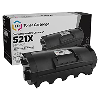 šۡ͢ʡ̤ѡLD Products ѥȥʡȥå Lexmark 521X Extra High Yield (֥å) Lexmark MS810de, MS810dn, MS810dtn, MS810n MS811dn, MS811