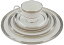 【中古】【輸入品・未使用】Noritake Odessa Platinum 5-Piece Place Setting