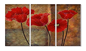 【中古】【輸入品・未使用】Stupell Home トリプティッチ パネル ウォールアート twp-108_wd_3pc_11x17