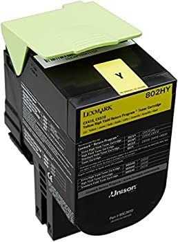 楽天スカイマーケットプラス【中古】【輸入品・未使用】Lexmark 80C2HY0 Cartouche de Toner Laser pour Imprimante CX410/510 Jaune