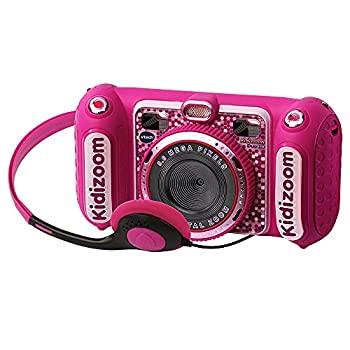 【中古】【輸入品・未使用】VTech VTech KIDIZOOM Duo DX 1 デジタルカメラ 10種類の機能 ピンク