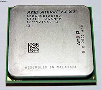 【中古】【輸入品 未使用】AMD Athlon 64 x2 4800 ソケット am2 CPU ado4800aaa5dd 2.5 GHz エネルギー効率