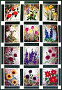 【中古】【輸入品 未使用】Whims Watercolour Quilt Kits Rachel 039 s Flower Garden Quilting Supplies