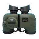 【中古】【輸入品・未使用】Mentch 7x50 HD 防水 ミリタリー マリン 双眼鏡 内部レンジファインダー&コンパス付き ウォータースポーツ 狩猟 バード...