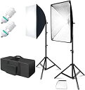 【中古】【輸入品・未使用】JS JULIUS STUDIO ジュリアススタジオ写真連続機器のソフトボックス800w照明キット e27ソケットライトと20