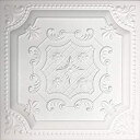 【中古】【輸入品・未使用】ホワイト発泡スチロール天井タイルプリンセス(40枚入りケース)