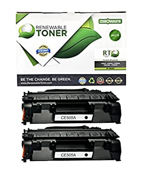 yÁzyAiEgpzRenewable Toner MICRgi[J[gbW p HP CE505A 05A Laserjet P2030 P2035 P2050 P2055p (2pbN)