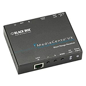 【中古】【輸入品・未使用】ブラックボックスCorporation???ブラックボックスMediaCento VX標準受信機???1出力デバイス???492.13?Ft範囲???1?xネットワーク(