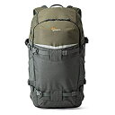 【中古】【輸入品・未使用】Lowepro カメラリュック フリップサイドトレックBP 450AW 12.9L グレー/ダークグリーン 370168
