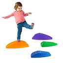 【中古】【輸入品・未使用】Hey! プレイ! 三角形のステッピングストーン - 楽しい三角形 子供用 バランス コーディネーション エクササイズ - 6個セット...