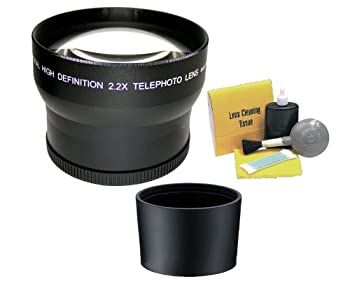 【中古】【輸入品 未使用】オリンパス SP-570 UZ 2.2 高解像度スーパー望遠レンズ (必要なレンズアダプター付き) Nwv Direct クリーニングキット