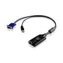 【中古】【輸入品・未使用】Aten KA7175 KVM アダプターケーブル - RJ-45メスネットワーク HD-15オスVGA タイプAオスUSB(2)