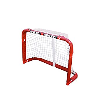 【中古】【輸入品・未使用】MyLec ミニホッケーゴール アウトドアスポーツ用 合金スチール ナイロンネット付き 軽量&ポータブル スリーブネットシステムで簡単に組み立てら