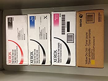 【中古】【輸入品・未使用】Xerox OEM CMYK Toner Set 6R1049 6R1050 6R1051 6R1052 by Xerox