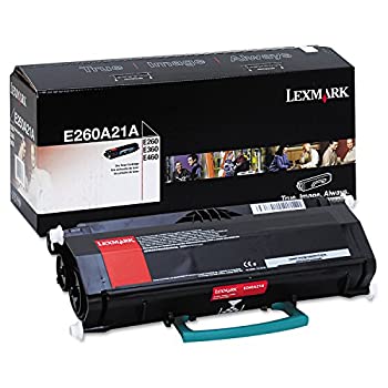 šۡ͢ʡ̤ѡLexmark E260A21A E260A21A Toner, 3500 Page-Yield, Black