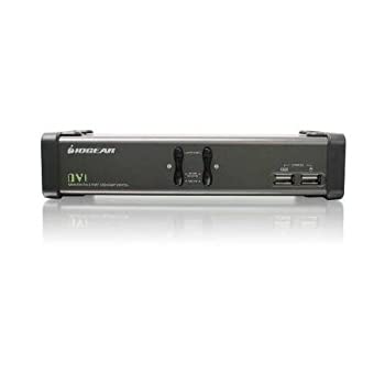 【中古】【輸入品・未使用】IOGEAR gcs1102?2ポートUSB KVMスイッチW / DVI - I & 2?x 6ftケーブルIncludesオーディ...