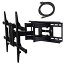 šۡ͢ʡ̤ѡVideoSecu Articulating Swivel Tiltingƥɥޥfor Samsung un75hu8500fxza un65?F9000afxza un75h7150afxza un75h6300afxza pn64?F5