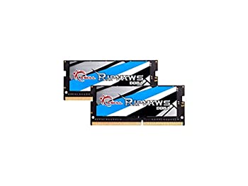 【中古】【輸入品・未使用】G.Skill 16GB 3200MHz DDR4 SO-DIMM ノートパソコンメモリ アップグレードキット (CL18) 1.20V PC4-25600 Ripjaws 2x8GB