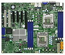 【中古】【輸入品・未使用】Supermicro Intel 5500 (タイラーズバーグ) チップセット デュアル Intel 82574L ギガビット イーサ...