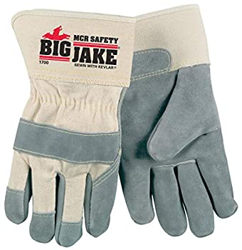 【中古】【輸入品・未使用】heavy-duty Side Splitグローブ???手のひらbig-jake革手袋Extra Large [ Se..