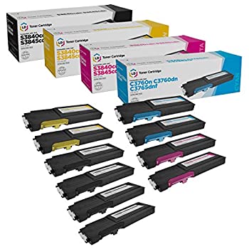 【中古】【輸入品・未使用】LD互換Alternative for Dell c3760dn / c3760?N / c3765nfのセット10トナーカートリッジ: 4ブラック331???8429、2シアン331???8432、2マ 【中古】【輸入品・未使用】LD互換Alternative for Dell c3760dn / c3760?N / c3765nfのセット10トナーカートリッジ: 4ブラック331???8429、2シアン331???8432、2マ