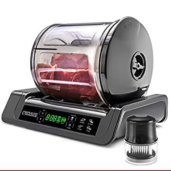 楽天スカイマーケットプラス【中古】【輸入品・未使用】STX International STX-1000-CE Chef's Elite 15 Minute Meat & Vegetable Vacuum Marinator with Auto Shut Off and Free Meat Tenderizer by S