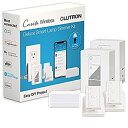 【中古】【輸入品 未使用】Lutron P-BDG-PKG2P Caseta Wireless Smart Lighting Plug-In Lamp Dimmer Kit, Home Kit-Enabled, Compatible with Alexa by Lutron