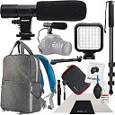 【中古】【輸入品・未使用】Deco Gear Mobile Pro フォトグラファービデオ録画セット デジタル一眼レフカメラ&ミラーレスカメラ用 ショットガンマ...
