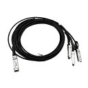 【中古】【輸入品・未使用】Qualcomm 100Gbase-CR4 Qsfp28 から 4 SFP28 パッシブ DAC Ruckus 互換 1M
