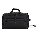 【中古】【輸入品・未使用】SWISSGEAR ラージ軽量ローリングダッフルバッグ | ホイール、ソフトシェル荷物 | メンズとレディース - ブルー/グリーン(4)