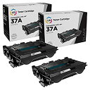 【中古】【輸入品・未使用】LD互換交換用HP 37?A cf237?aパックの2ブラックトナーカートリッジfor MFP m632z、m607?N、m608?N...