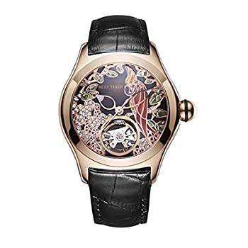 【中古】【輸入品・未使用】REEF TIGER ラグジュアリーファッションウォッチ レディース ローズゴールド 防水 アナログウォッチ RGA7105, ZRGA7105-PBB