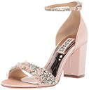 【中古】【輸入品・未使用】Badgley Mischka レディース アンクルストラップ ブロックヒール サンダル ヒール US サイズ: 24 カラー: ピン...