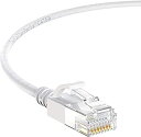 【中古】【輸入品・未使用】InstallerParts イーサネットケーブル CAT6A スリムケーブル UTPブーテッド 1フィート (100本パック) ホワ...